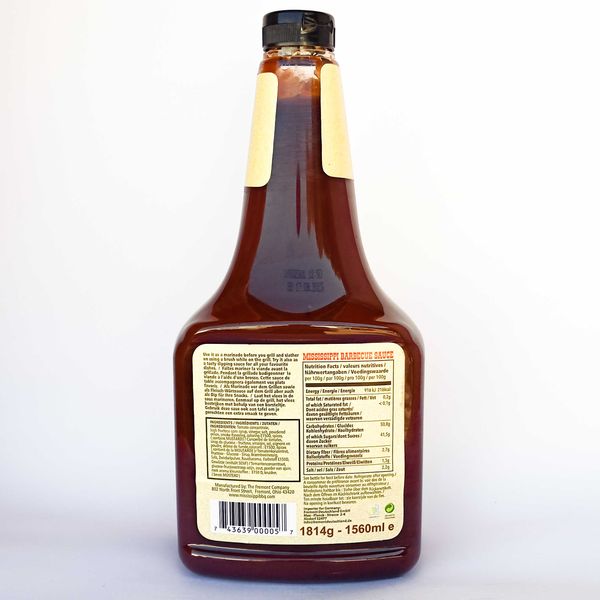 Original Mississippi Barbecue Sauce готовий соус барбекю Міссісіпі 1560 мл США, Маринади й соуси для грилю 20221125007 фото