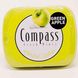 Льодяники з смаком яблука Compass Green Apple 12шт по 14g без цукру Німеччина 20221110001 фото 1