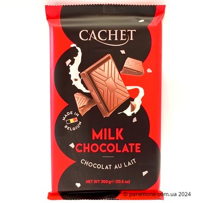 Бельгійський молочний шоколад Cachet Milk Chocolate 300 грам 20220105010 фото