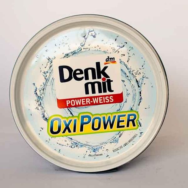 Плямовивідник з активним киснем для білих речей Denkmit Oxi Power Power-weiss 750 г Німеччина НФ-00000520 фото