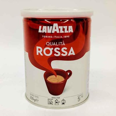 Кава мелена Лавацца росса Lavazza Qualita Rossa подарункова банка 250 г Італія 20220105052 фото