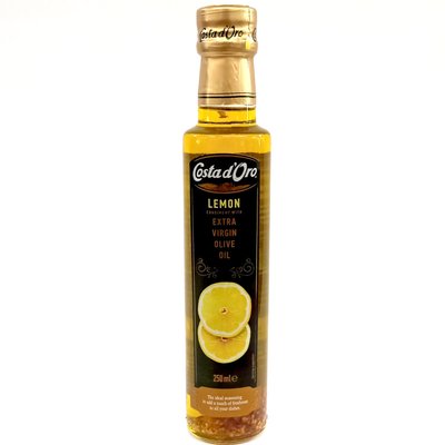 Оливкова олія з лимоном Costa Doro Extra virgin olive oil lemon 250мл Італія 20230525005 фото