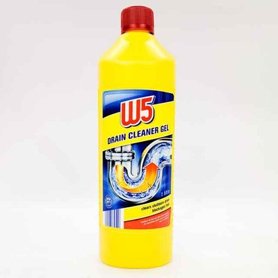 Гель для чистки труб W5 Drain Cleaner Gel 1л 303612 фото