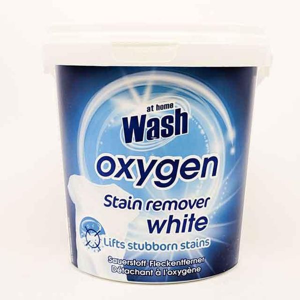 Плямовивідник для світлої білизни Wash Oxygen White 1kg НФ-00001206 фото