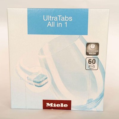 Таблетки для посудомийних машин Мілле Miele Ultra Tabs All in 1 60 шт. Німеччина, Засоби для миття посуду 20230606001 фото