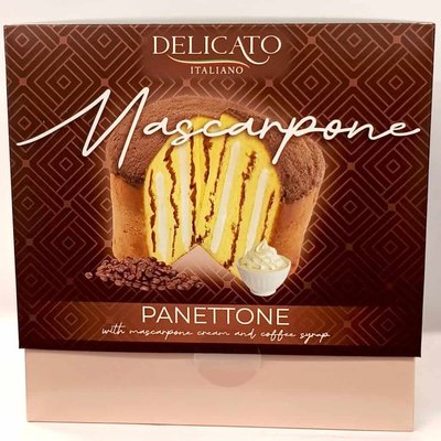 Panettone Mascarpone Delicato панеттоне з кремом маскарпоне 750 г 4820235280574 фото