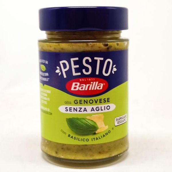 Барілла песто дженовезе без часнику Barilla Pesto Genovese Senza Aglіo 190 г Італія, Приправи та соуси LT457 фото