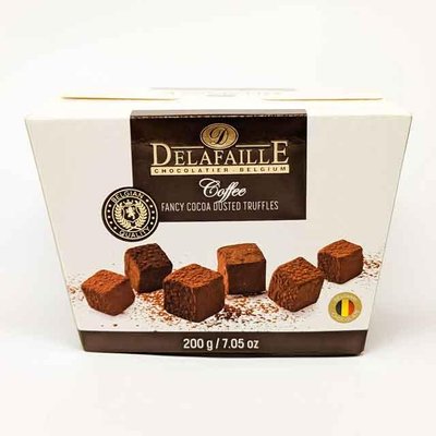 Цукерки трюфельні з кавою Delafaille Coffee 200 г Бельгія 35003 фото