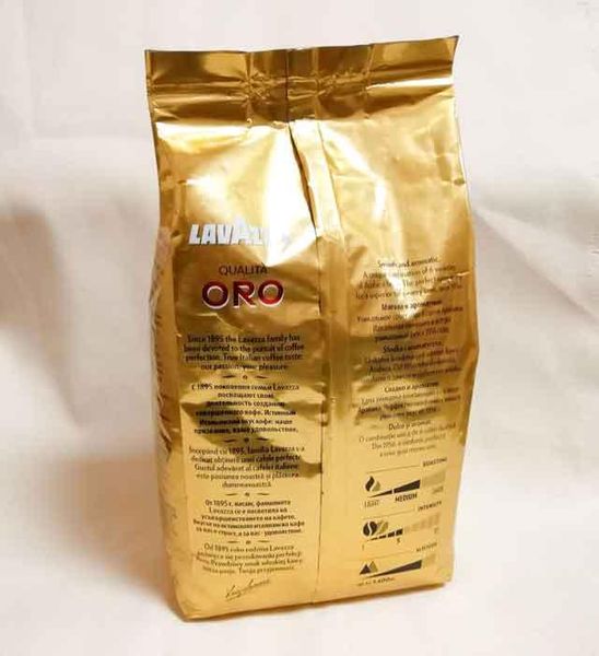 Кава в зернах Лавацца кваліта оро Lavazza Qualita Oro 1 kg Італія 20220105076 фото