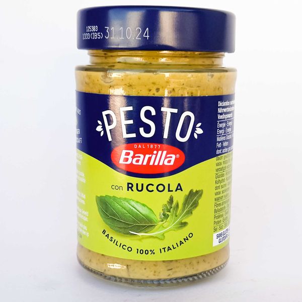 Песто з базиліком та рукколою Барілла Barilla Pesto Basilico e rucola 190 г Італія, Приправи та соуси LT455 фото