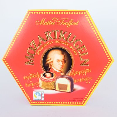 Австрійські шоколадні цукерки з фісташковим марципаном Моцарт Mozart kugeln 300 г 20220105147 фото