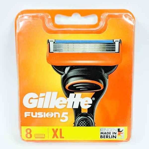 Змінні картриджі для гоління Gillette Fusion5 8 шт, леза для бритв 20230303001 фото