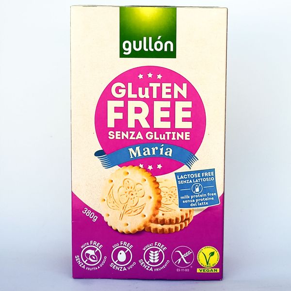 Печиво без глютену і без лактози Gullon Maria Glutenfree 380г Іспанія T6195 фото