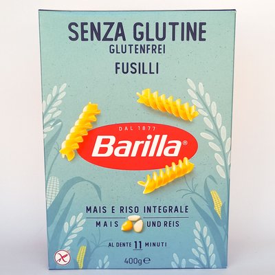 Паста без глютену Barilla gluten free Fusilli 400г 20230502002 фото