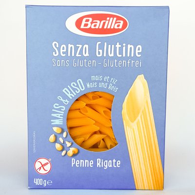 Barilla gluten free Penne Rigate паста без глютену 400г 20230502003 фото