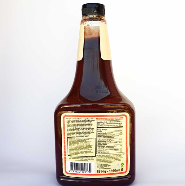 Американський соус барбекю Mississippi Barbecue Sauce Sweet n Spicy 1560 мл, Маринади й соуси для грилю 20230513001 фото