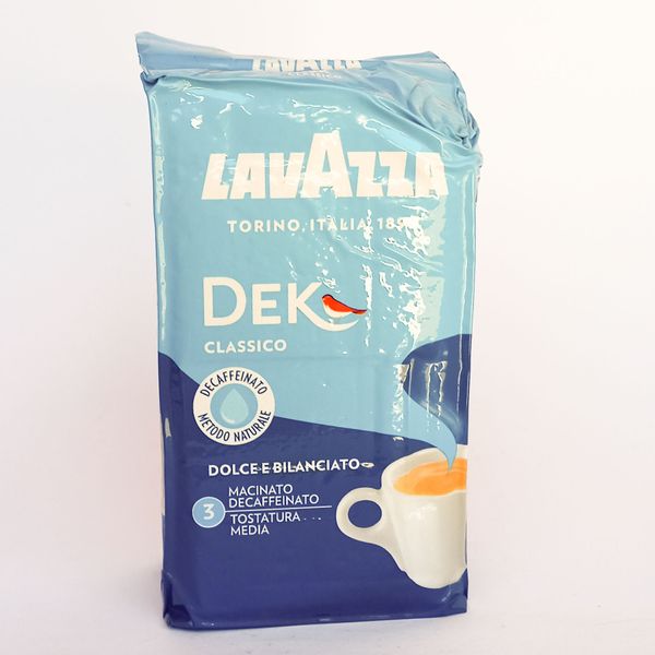 Кава мелена Lavazza Dek Gusto Classico Лавацца без кофеїну 250 грам Італія 20221013001 фото