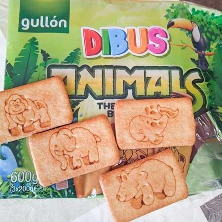 Gullon Dibus Animals печиво для дітей